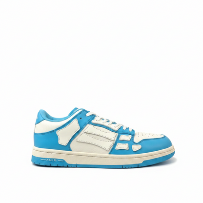 Amiri Skel Top Low "White-Blue"
