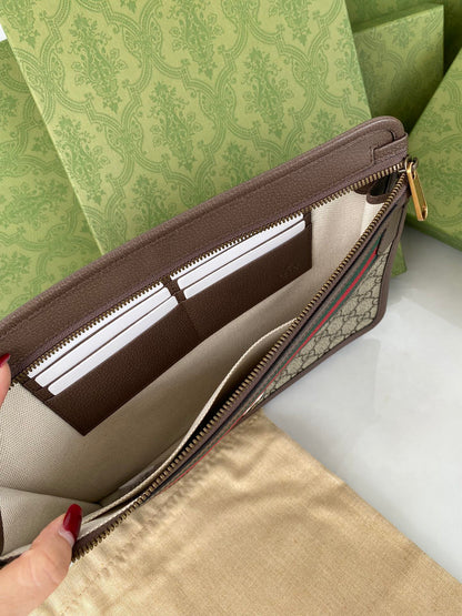 Gucci Web Ophidia Clutch Bag
