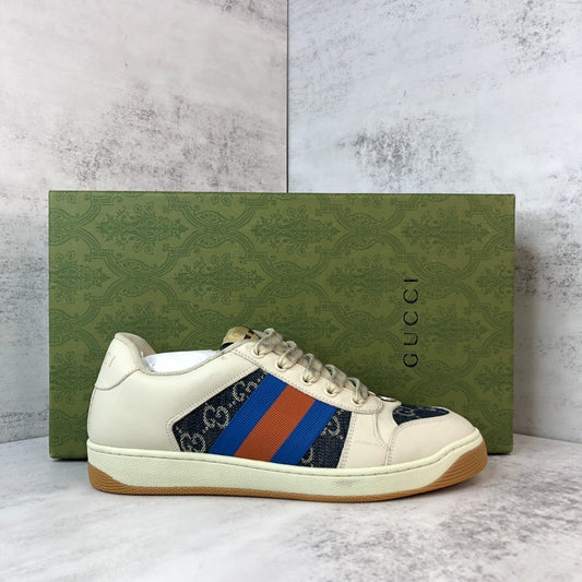 Gucci Screener "White-Black-Blue"