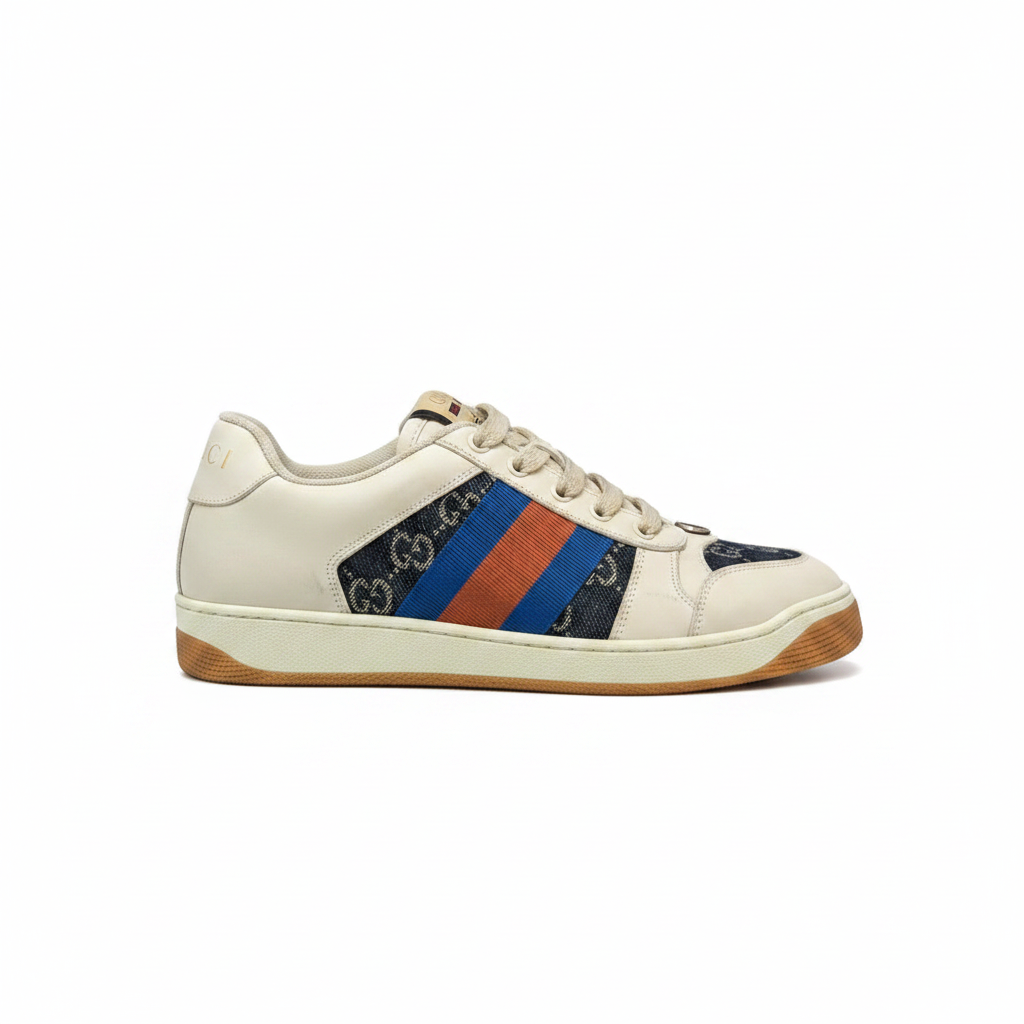 Gucci Screener "White-Black-Blue"