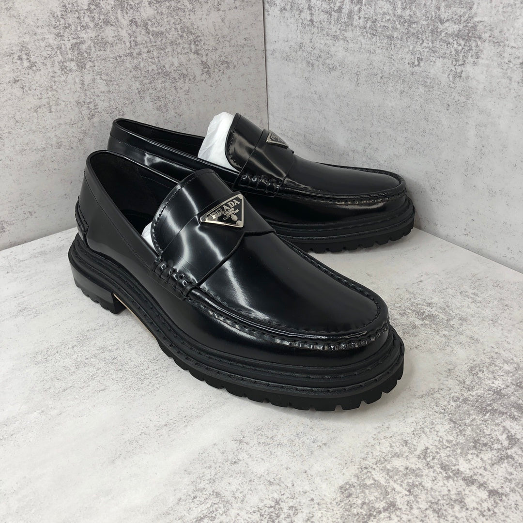 Prada Leather Loafers