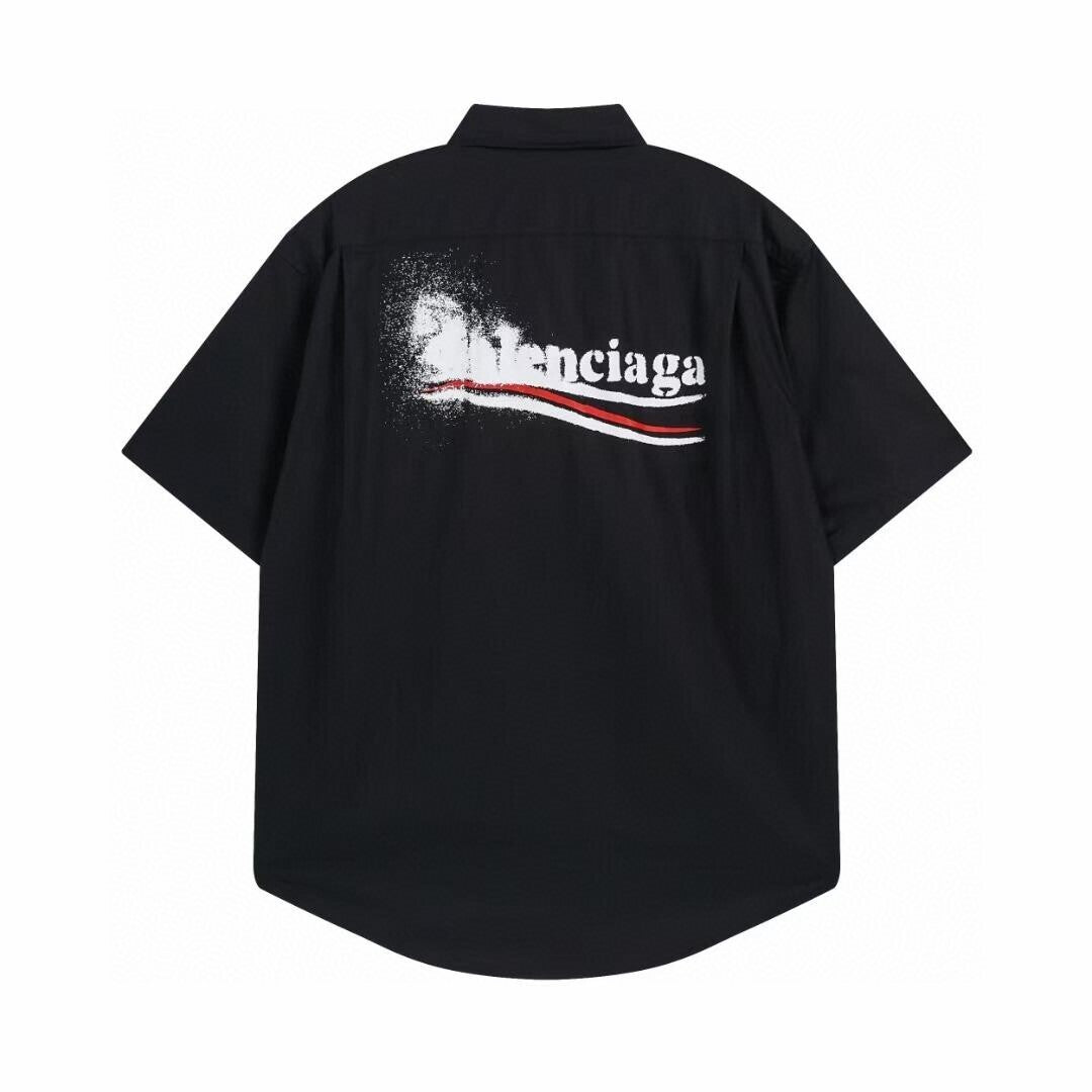 Balenciaga Short Shirt "Black"