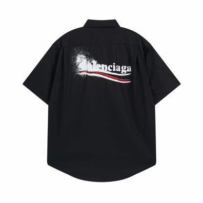 Balenciaga Short Shirt "Black"