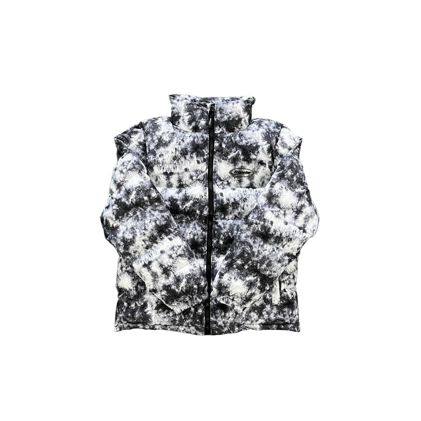 Trapstar Hyperdrive Down Jacket "Black-Tie Dye"