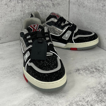 Louis Vuitton Trainers "Black-Grey" Crystals