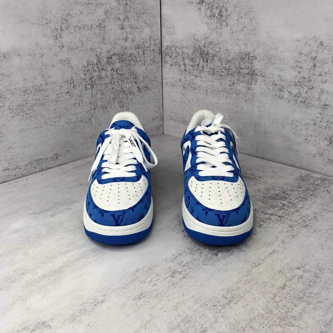 Louis Vuitton x Nike Air Force 1 "Blue-White"