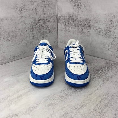 Louis Vuitton x Nike Air Force 1 "Blue-White"