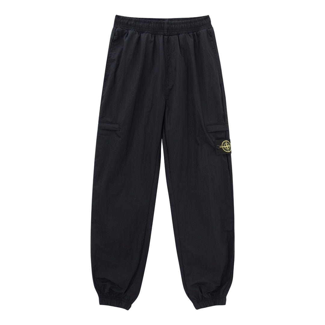 Stone Island Nylon Cargo Pants "Black"