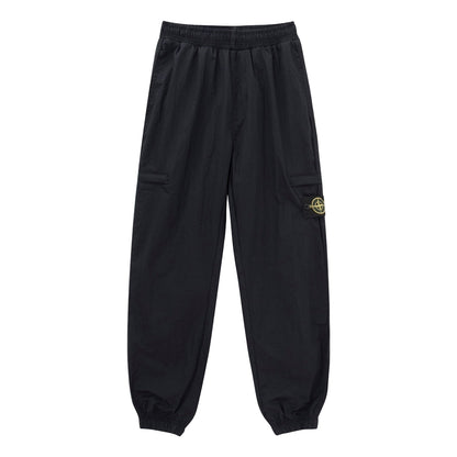 Stone Island Nylon Cargo Pants "Black"