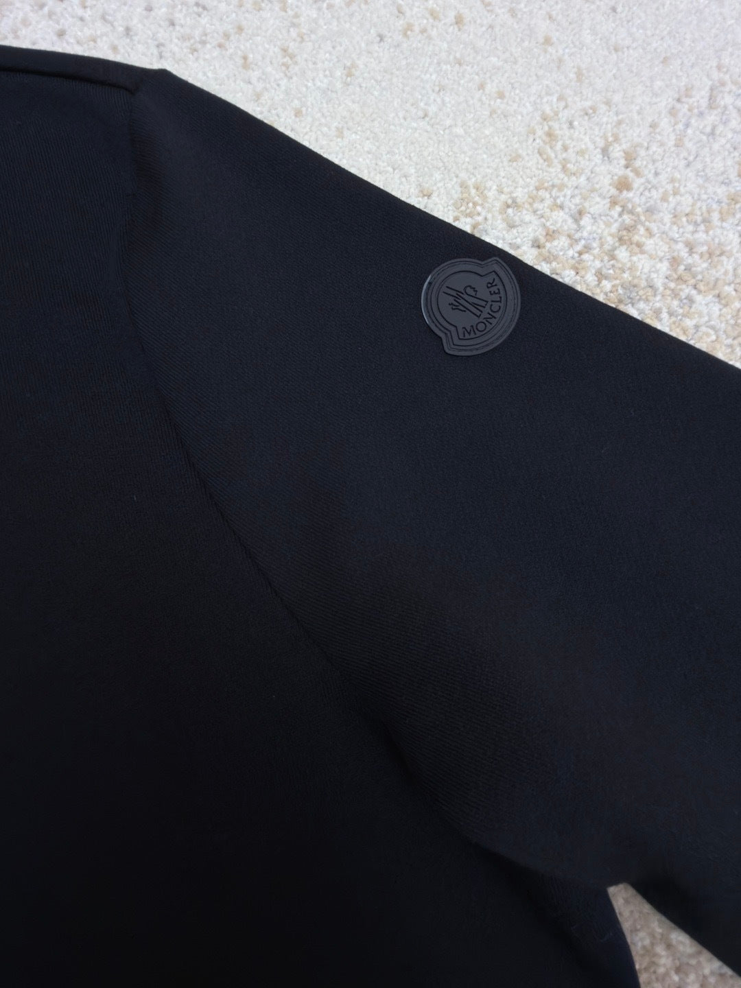 Moncler Blurred Logo Sweatshirt "Black"