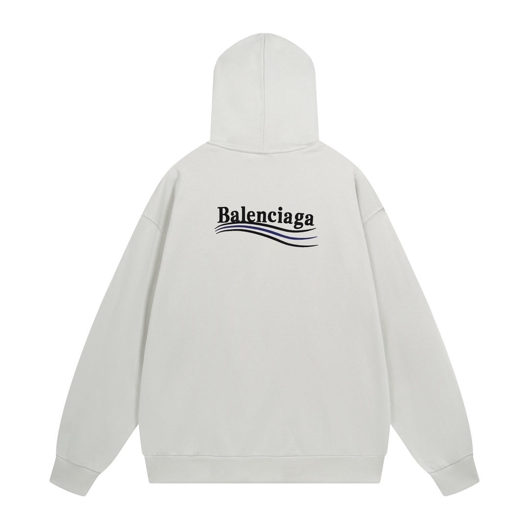 Balenciaga Political Campaign Hoodie "White"