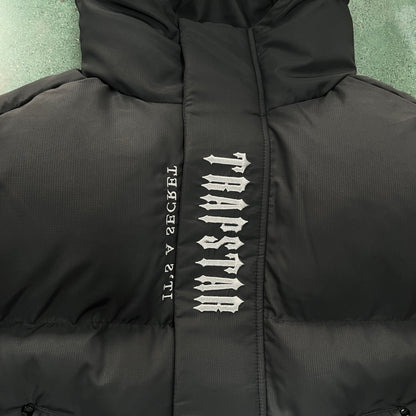 Trapstar Decoded Down Jacket "Black-Grey Gradient"