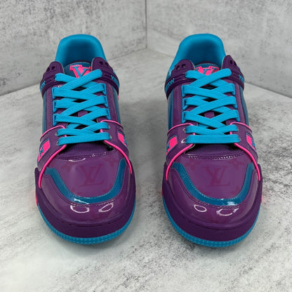 Louis Vuitton Trainers "Purple-Teal"