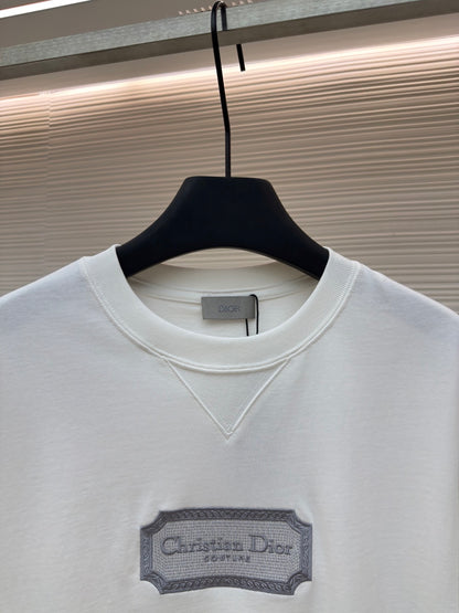 Dior Christian Dior Couture T-Shirt "White Cotton Jersey"
