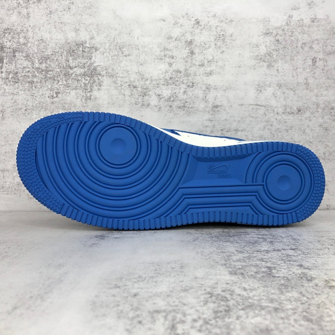 Louis Vuitton x Nike Air Force 1 "Blue-White"