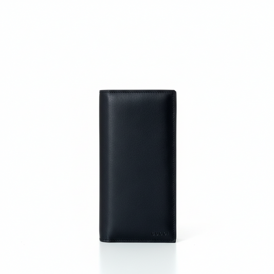 Gucci GG Emblem Leather Wallet