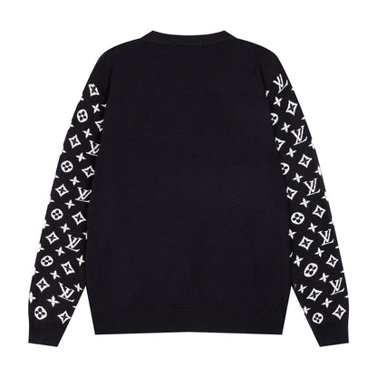 Louis Vuitton Cardigan "Black-White Monogram"