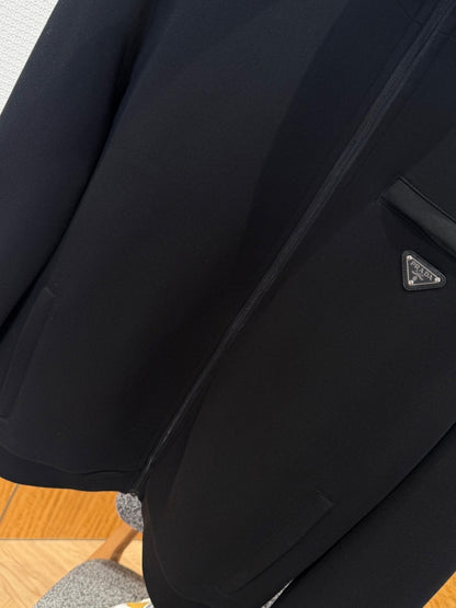 Prada Technical Blouson Jacket "Black"