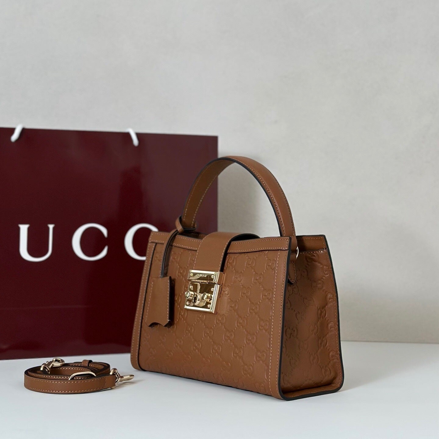 Gucci Padlock Medium Top Handle Bag