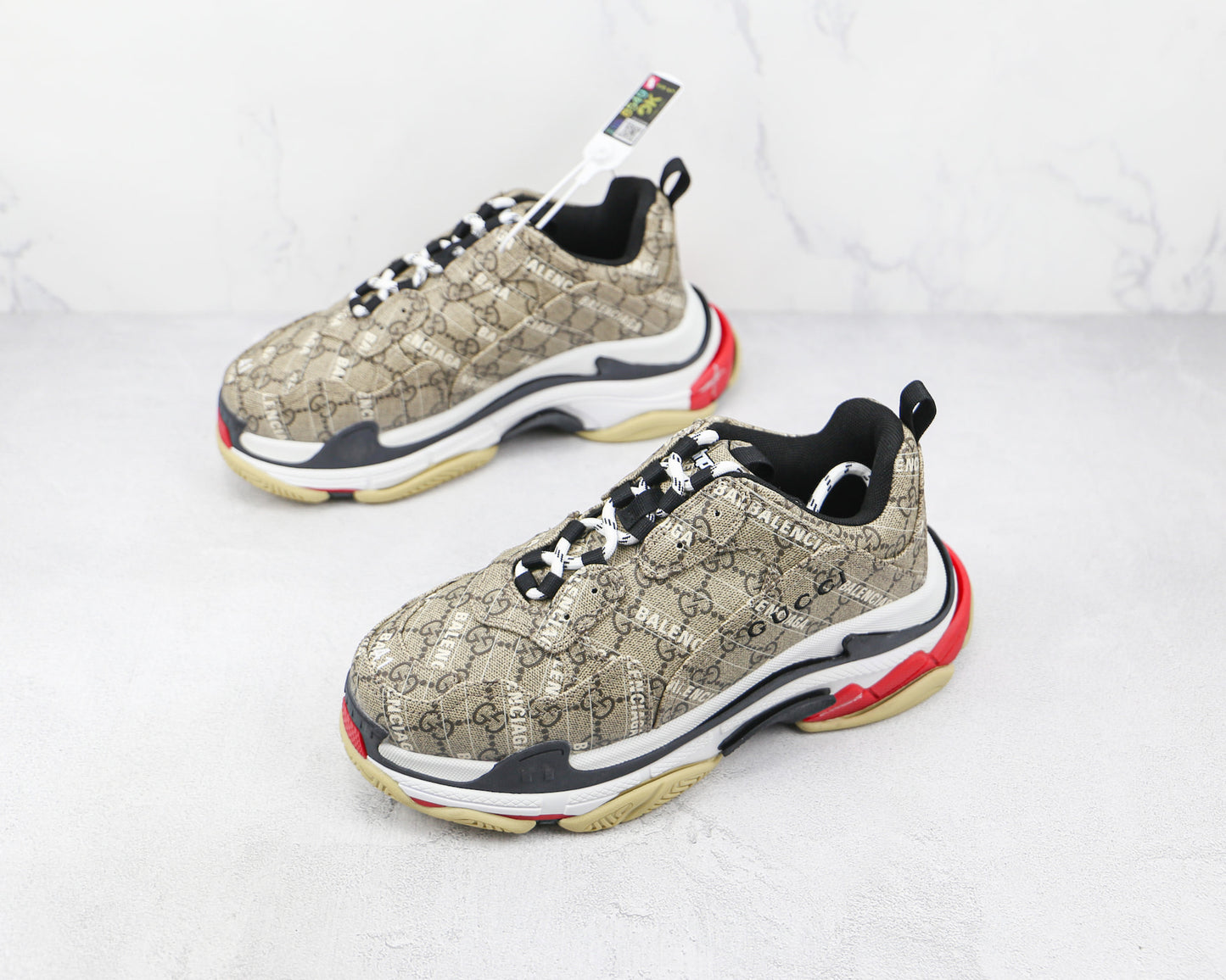 Balenciaga x Gucci Triple S "The Hacker Project"