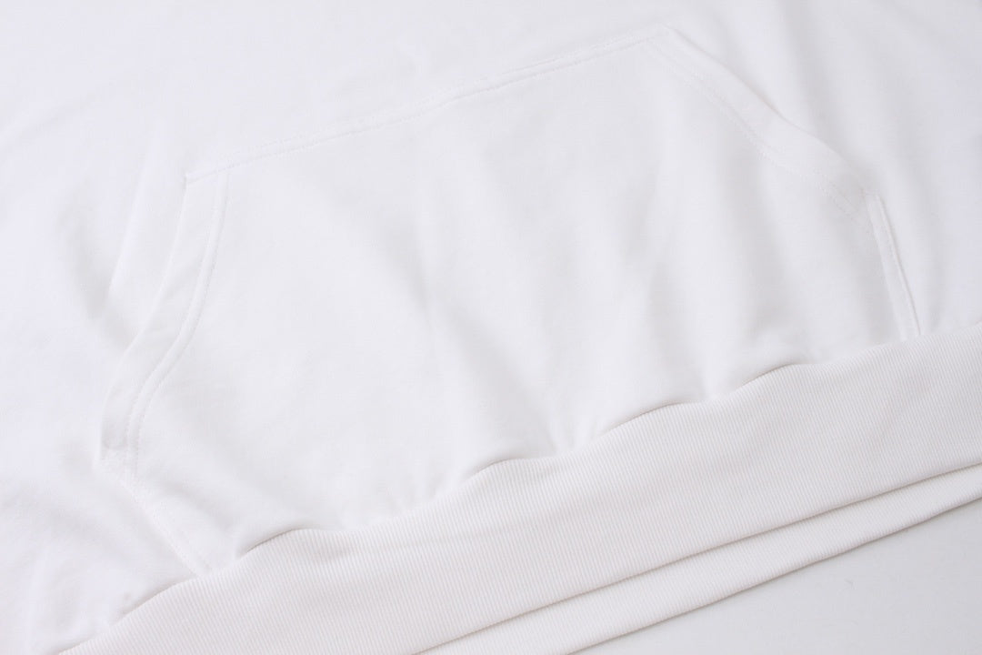 Balenciaga Round Backflip Hoodie "White-Black"