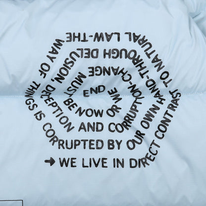 Brain Dead x The North Face Down Jacket "Baby Blue-Black"