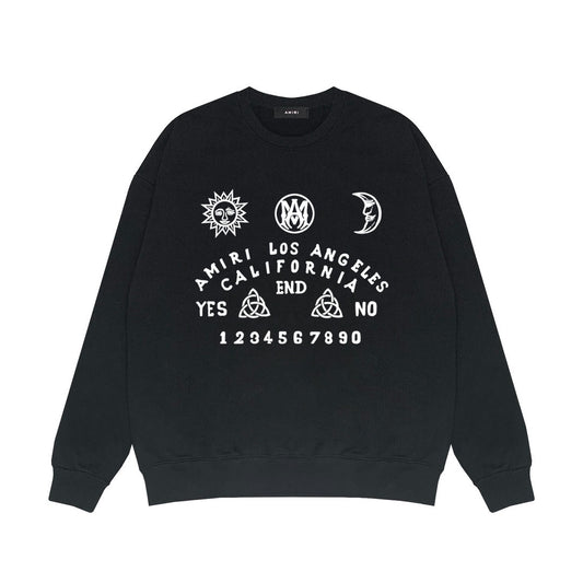 Amiri Ouija Board Sweatshirt "Black"