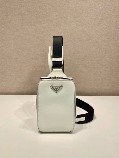 Prada Brique Saffiano Leather Bag
