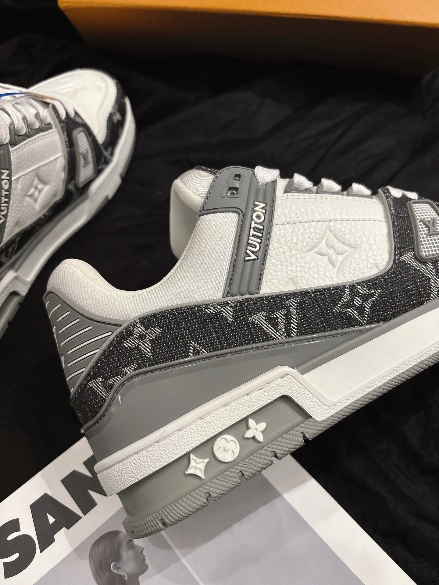 Louis Vuitton LV Trainers "Grey Denim"
