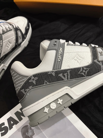 Louis Vuitton LV Trainers "Grey Denim"