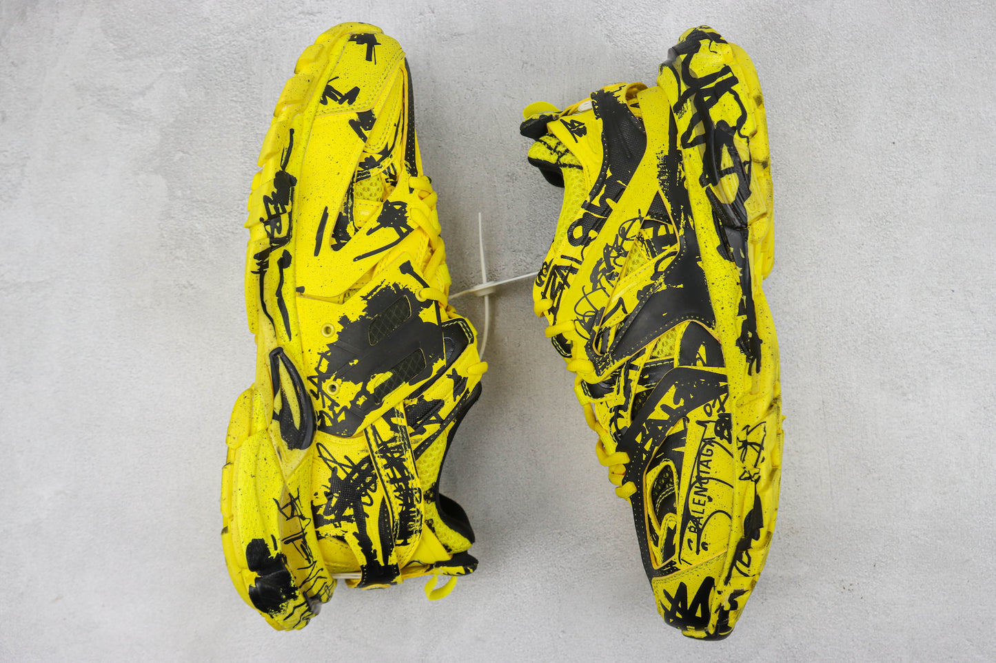 Balenciaga Track "Yellow-Black Graffiti"