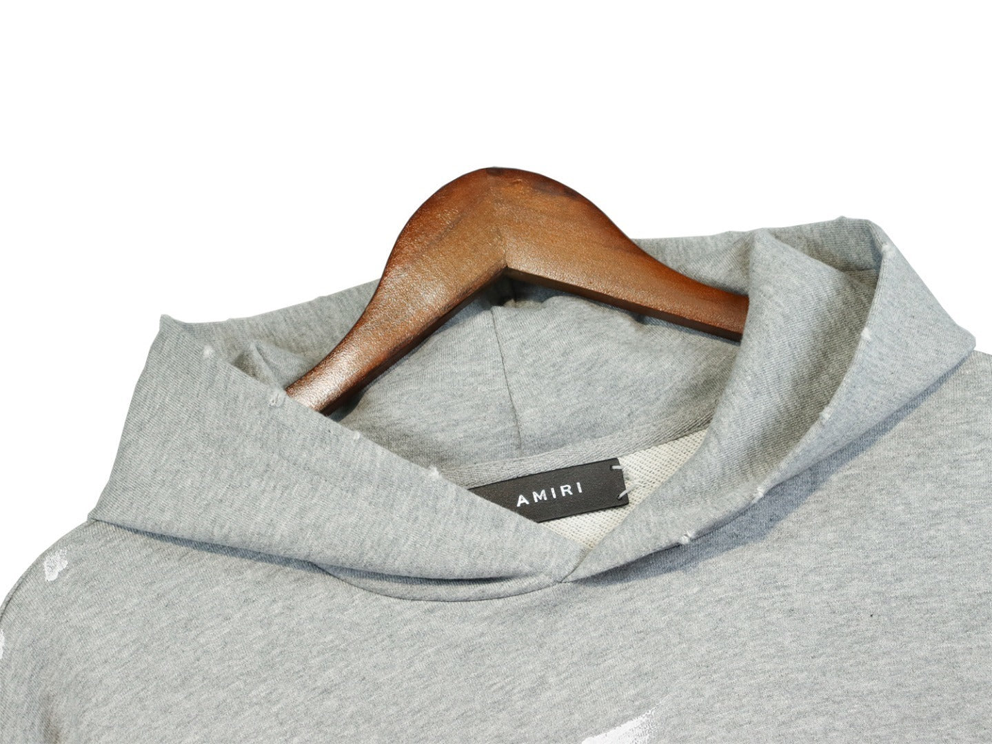 Amiri Army Paint Hoodie "Grey"