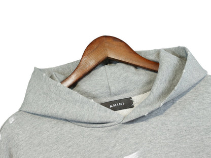 Amiri Army Paint Hoodie "Grey"