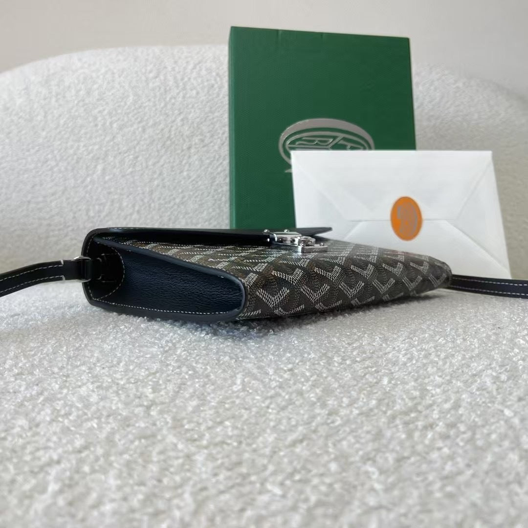 Goyard Goyardine Calfskin Chypre Wallet Pouch
