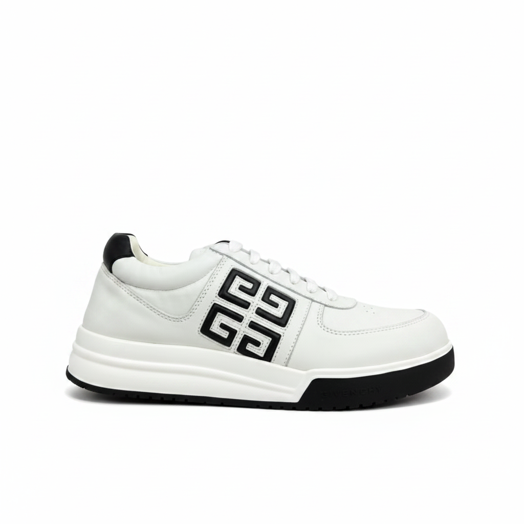 Givenchy G4 Low-Top "White-Black Sole"
