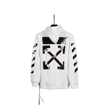 Off-White Caravaggio Arrows Hoodie "White-Multicolour"