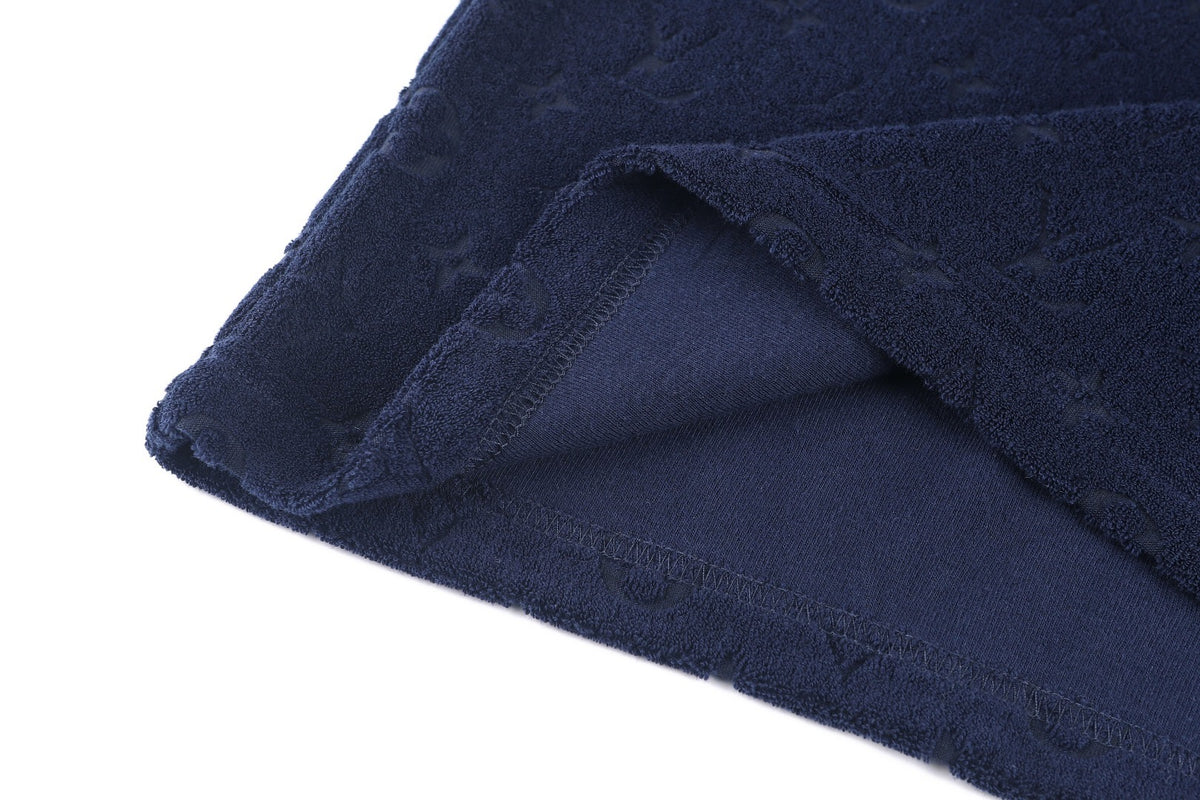 Louis Vuitton Monogram French Terry T-Shirt "Dark Navy"