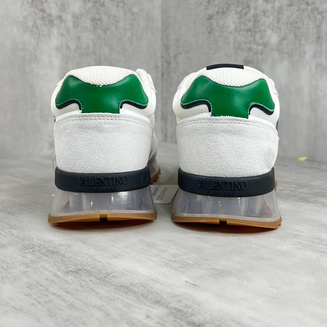 Valentino Garavani V-Logo "White-Grey-Green"