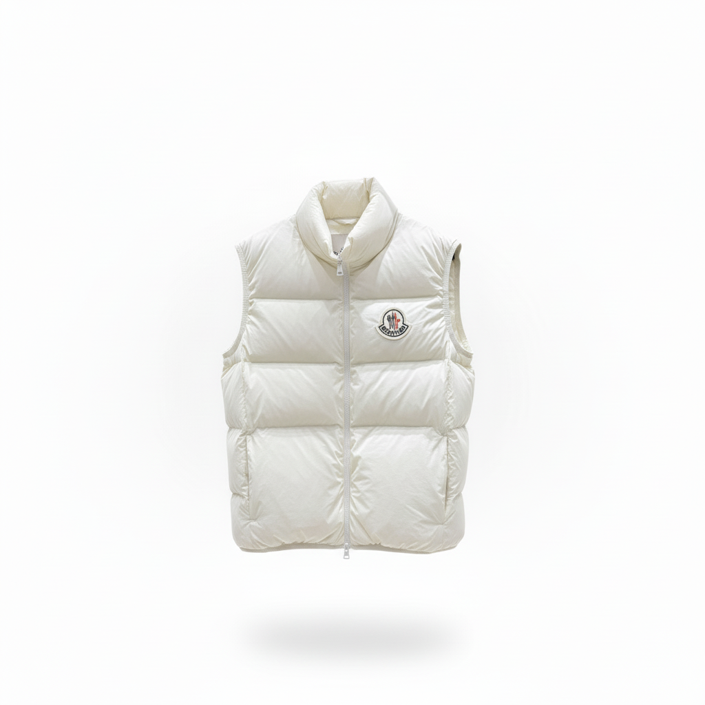 Moncler Almaz Down Vest "White"