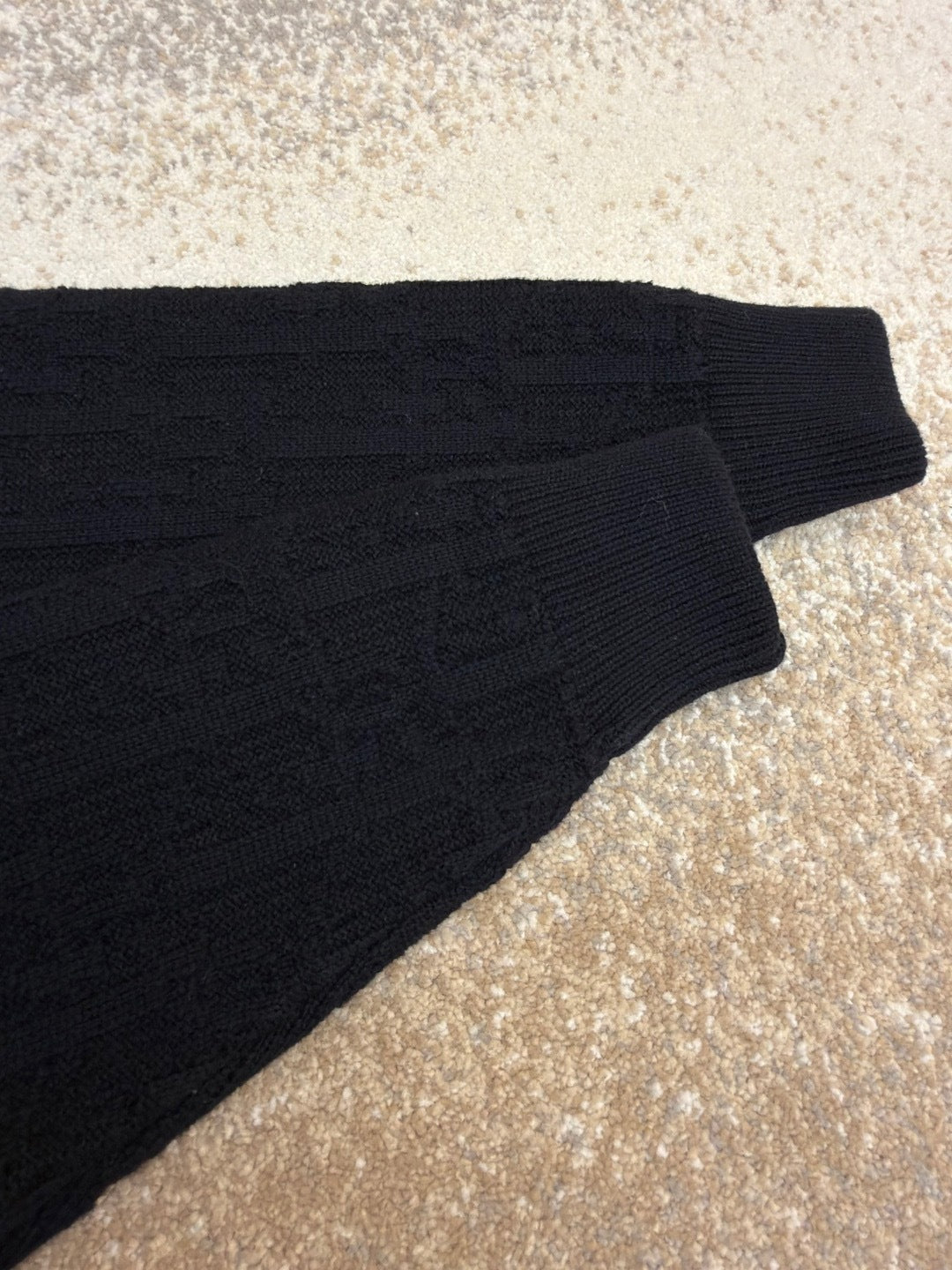 Dior Oblique Sweater "Black Cotton Blend Jersey"