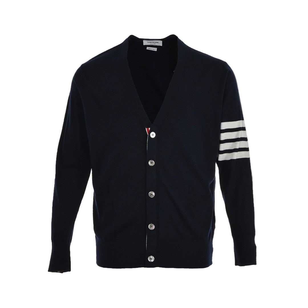 Thom Browne 4-Bar Cardigan "Navy Blue"