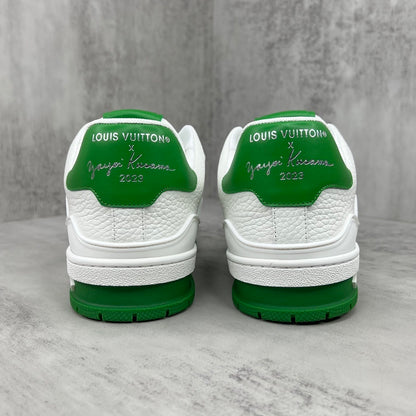 Louis Vuitton x Yayoi Kusama Trainers "Green-White"