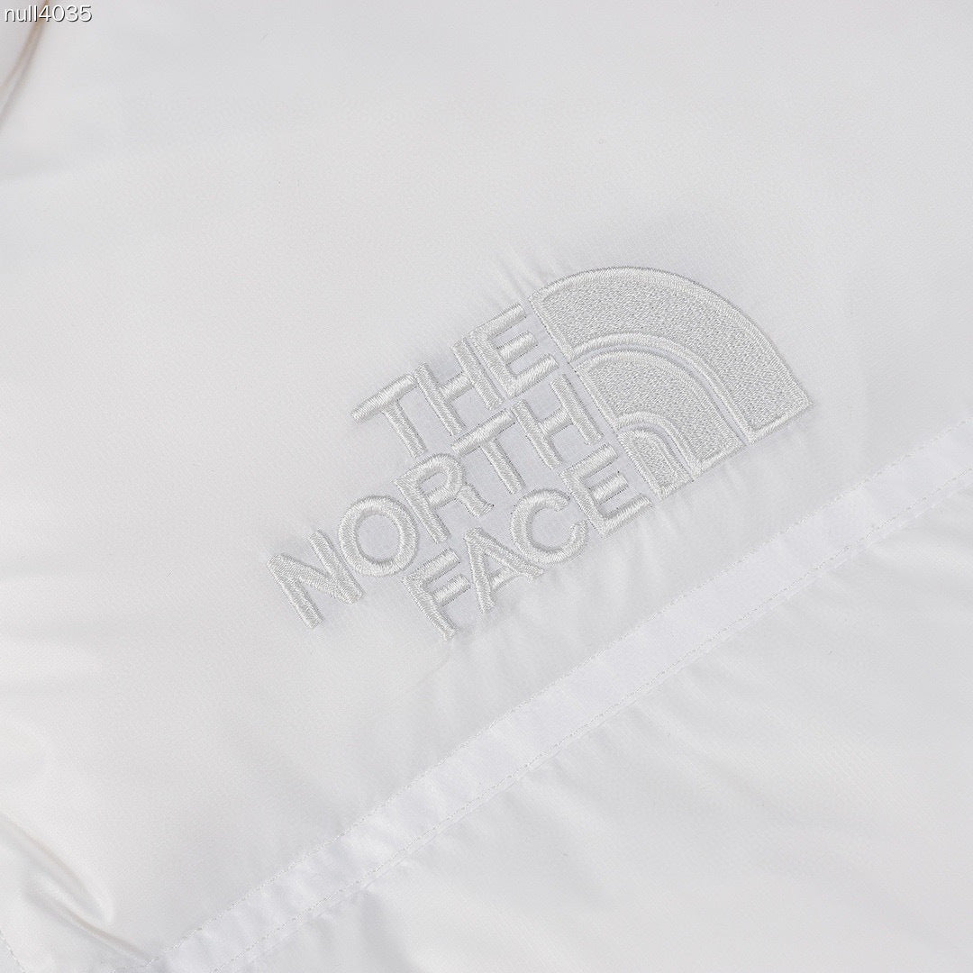 The North Face Nuptse Short Down Jacket "White"