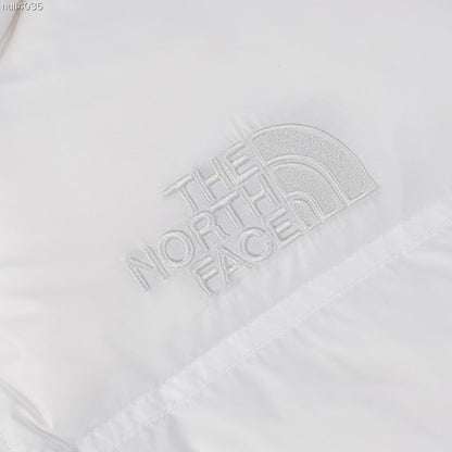 The North Face Nuptse Short Down Jacket "White"