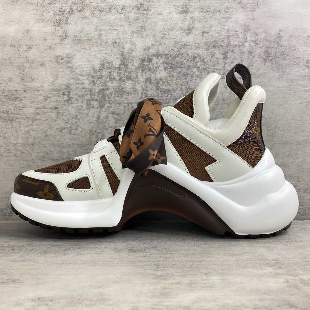 Louis Vuitton Arklight "White-Brown"
