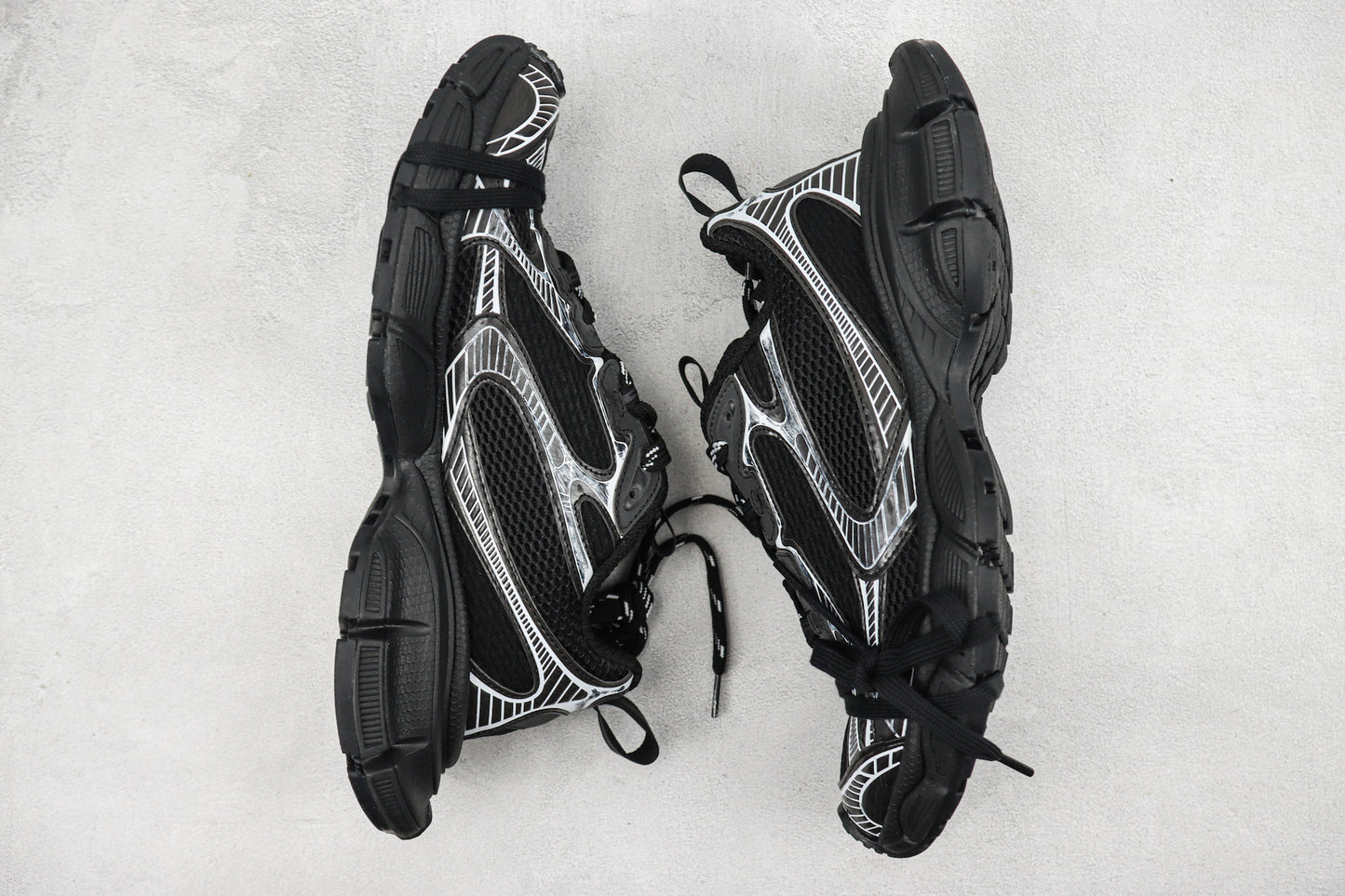 Balenciaga 3XL "Black-Silver"