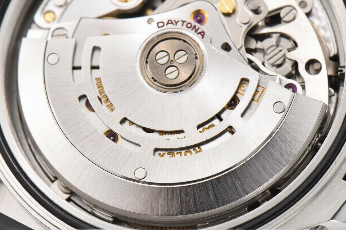 Rolex Daytona 40mm Black Racing Dial Oysterflex Strap