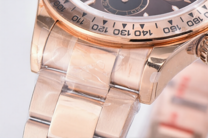 Rolex Daytona Rose Gold 40mm Chocolate/Black Dial