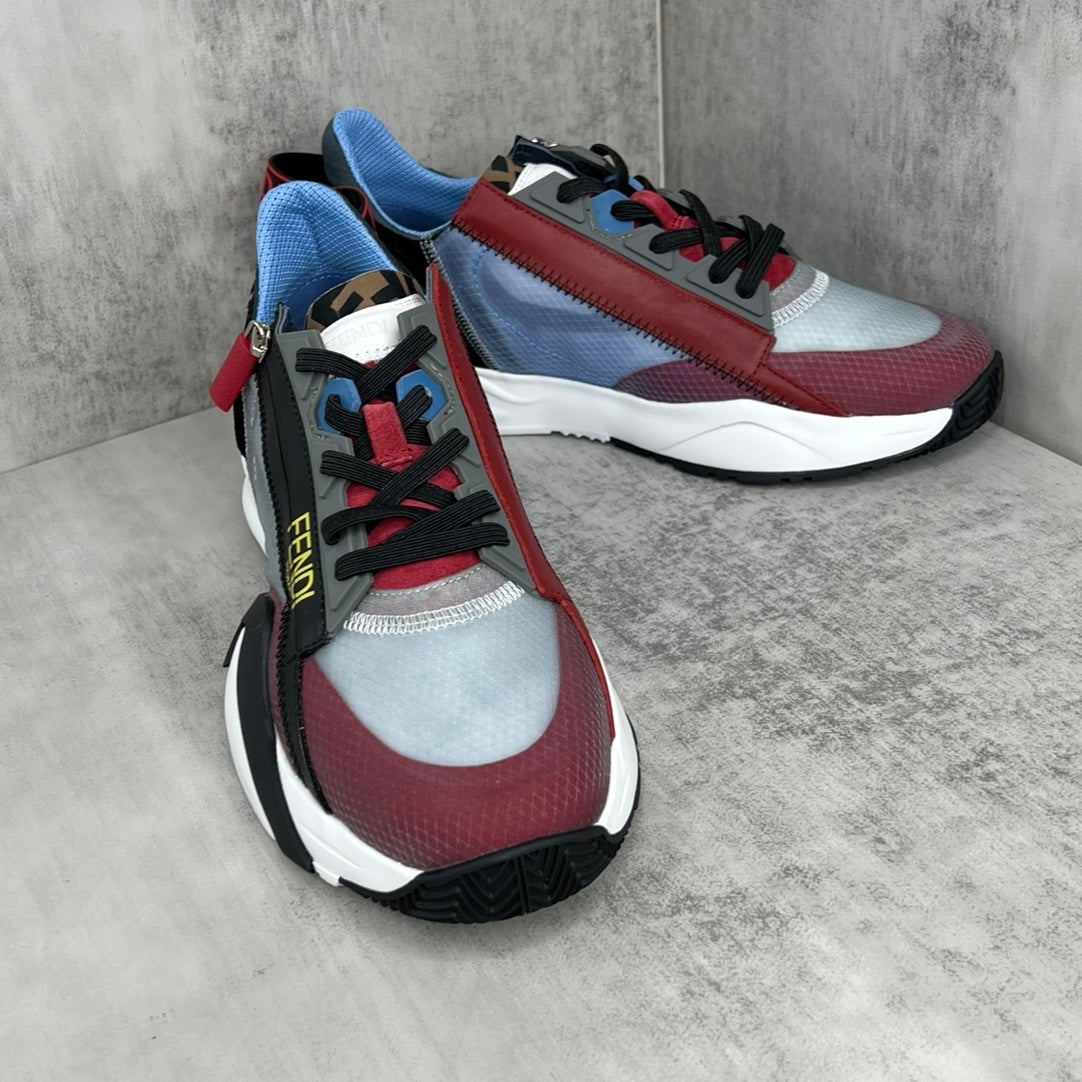 Fendi Flow "Grey-Black-Red"