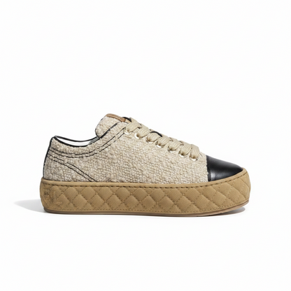 Chanel Tweed "Beige-Black"